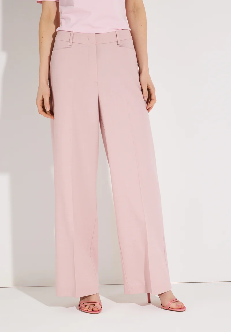 PES-CV Blend Wide Leg Pants, sorbet rose