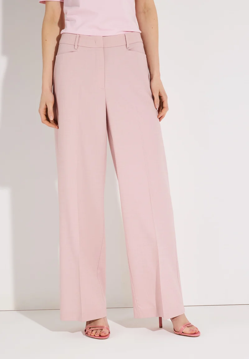 PES-CV Blend Wide Leg Pants, sorbet rose
