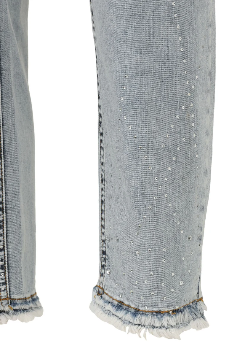 Hose gewebt, Hellblau