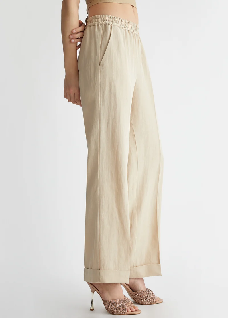 Linen Blend Trousers