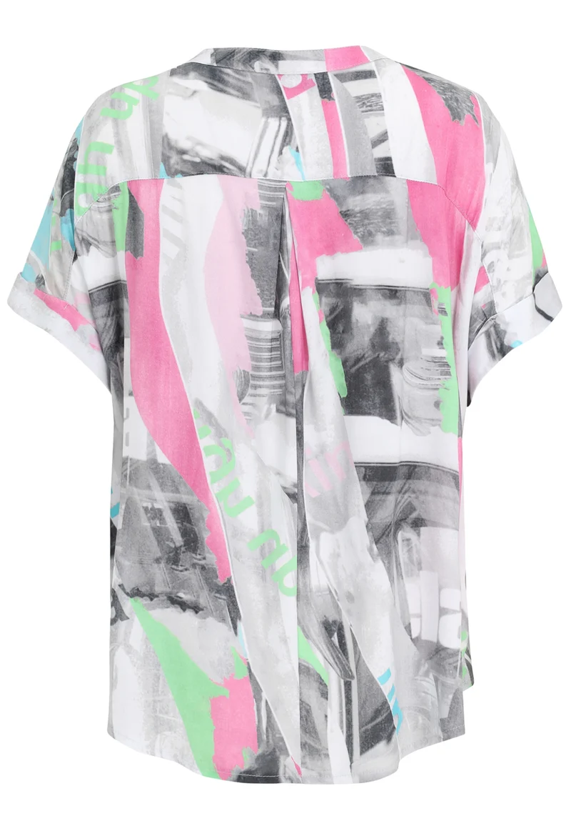 Bluse 1/2 Arm, Multicolor