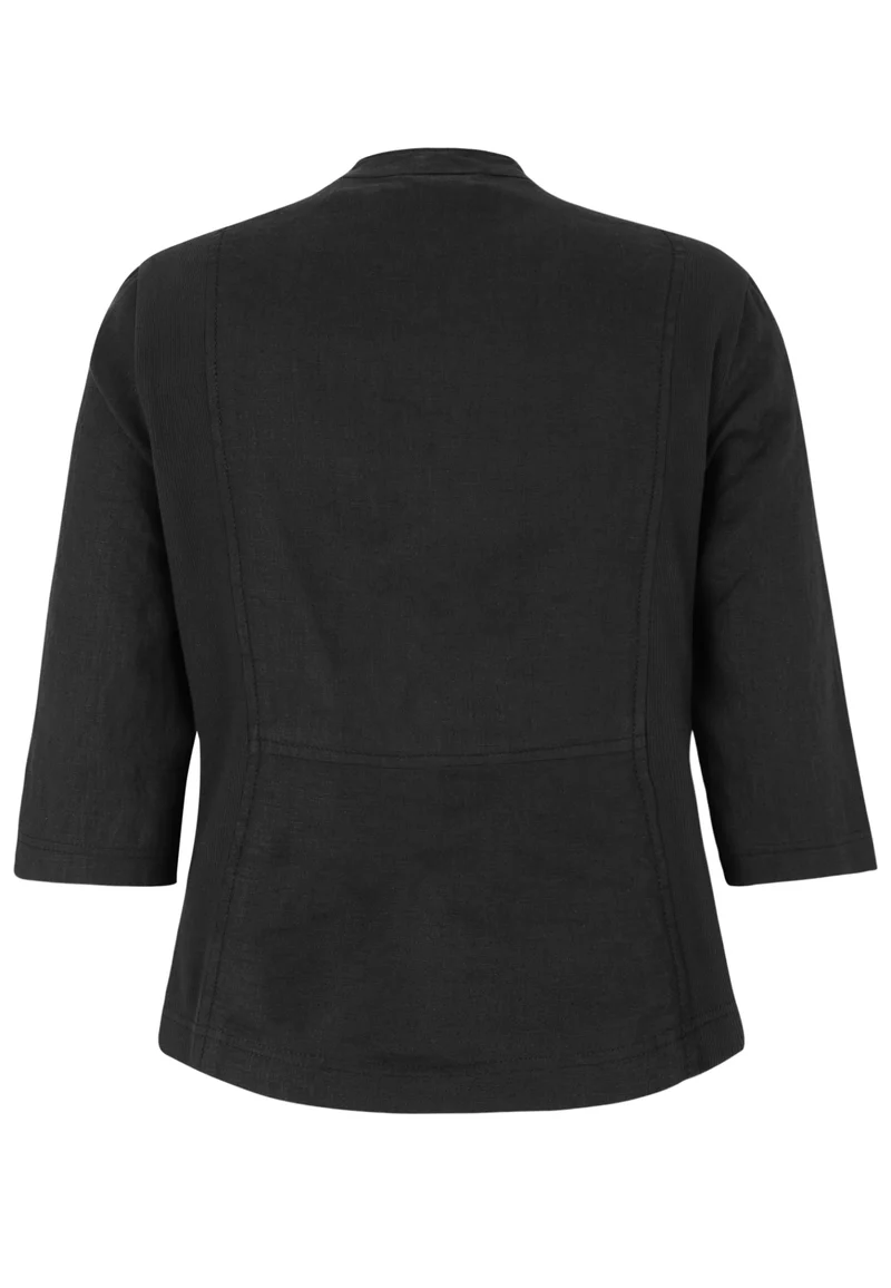 Jacke gewebt, Schwarz