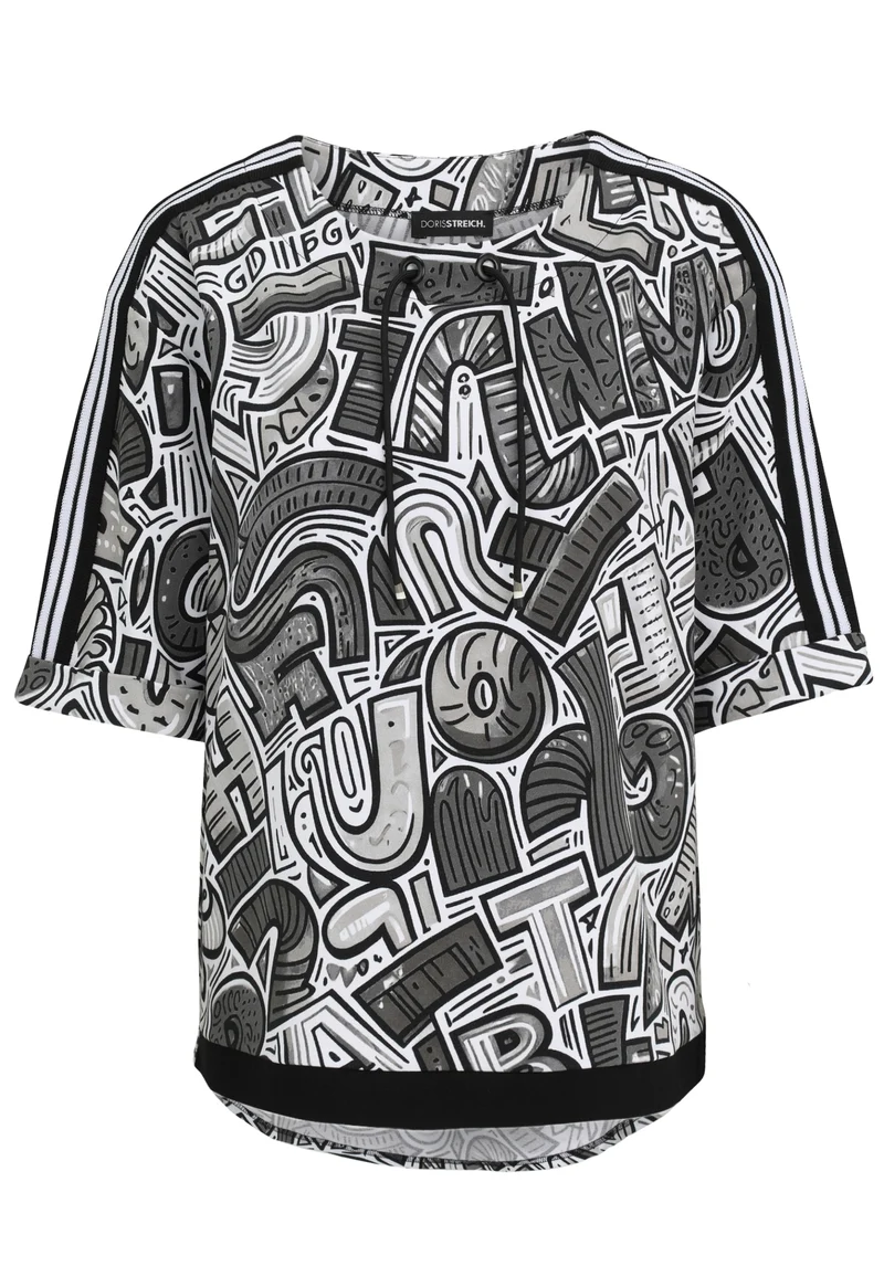 T-Shirt 1/2 Arm, Grau