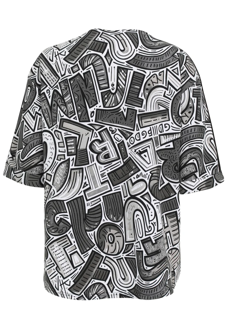 T-Shirt 1/2 Arm, Grau