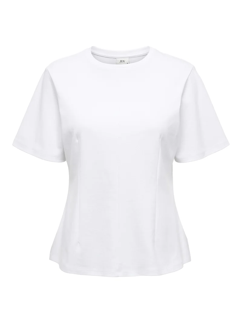JDYEVA S/S TOP JRS, White