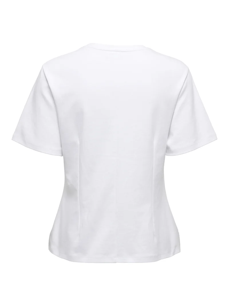 JDYEVA S/S TOP JRS, White