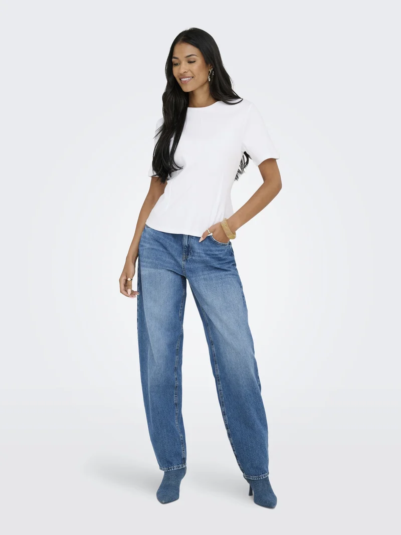 JDYEVA S/S TOP JRS, White