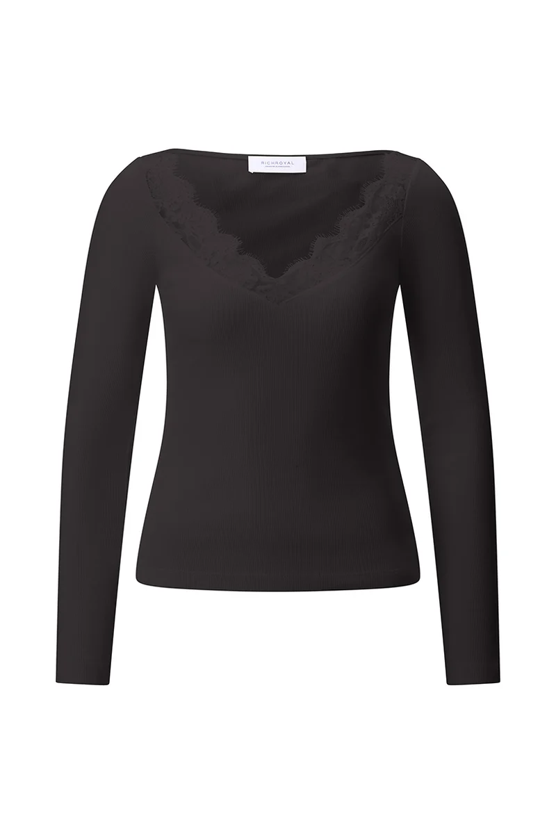 Lace Longsleeve, chocolate torte