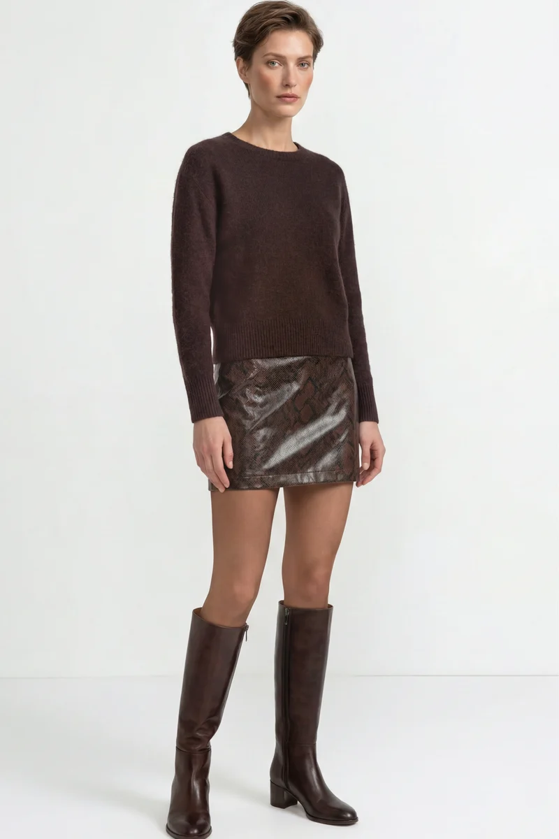 Cozy Boat NK Long SLVS, chocolate torte