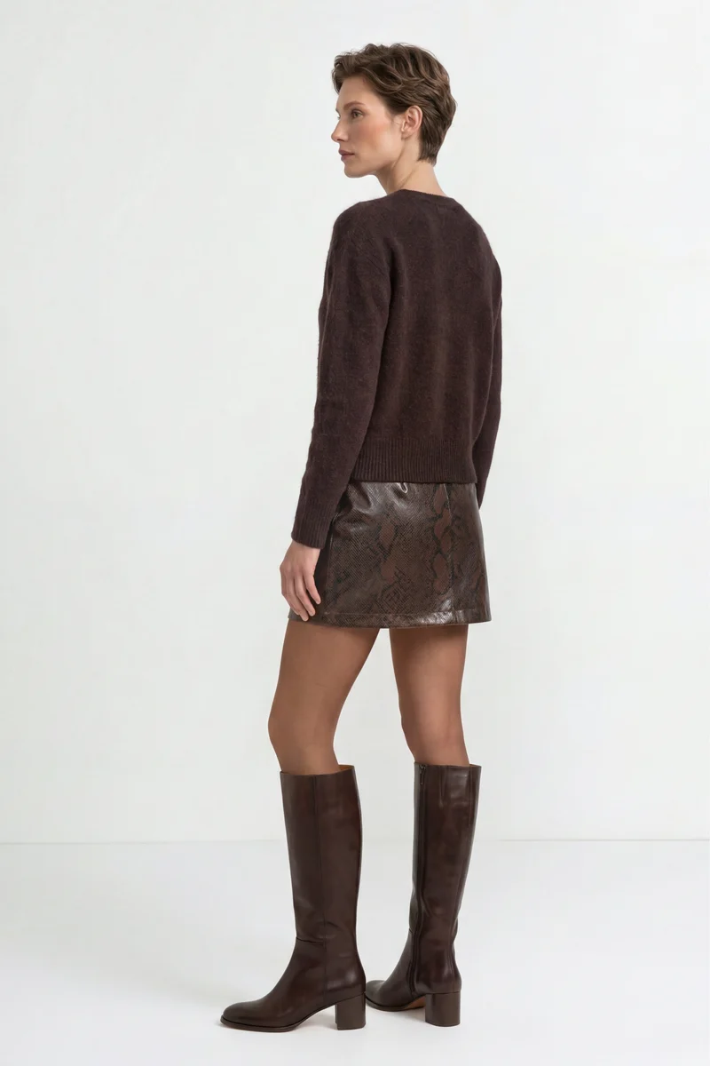 Cozy Boat NK Long SLVS, chocolate torte