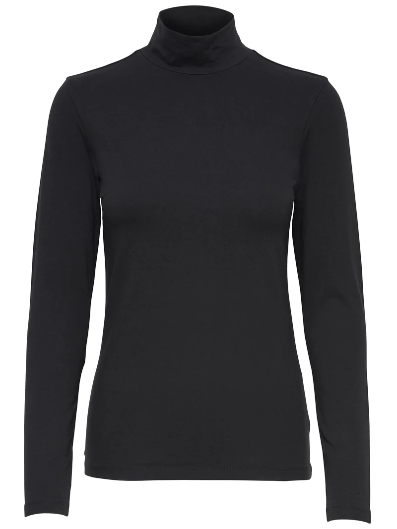 JDYAVA NEW TURTLENECK TOP JRS NOOS, Black