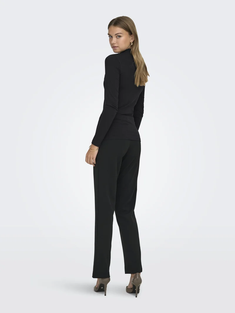 JDYAVA NEW TURTLENECK TOP JRS NOOS, Black