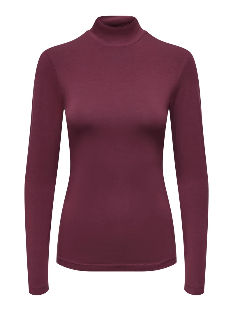 JDYAVA NEW TURTLENECK TOP JRS NOOS, Windsor Wine