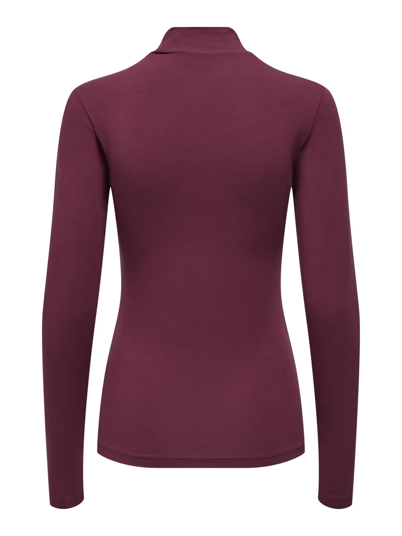 JDYAVA NEW TURTLENECK TOP JRS NOOS, Windsor Wine