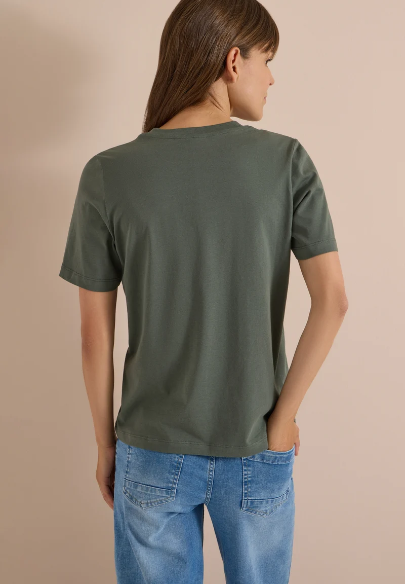 Basic Leo FP T-Shirt, dried olive green