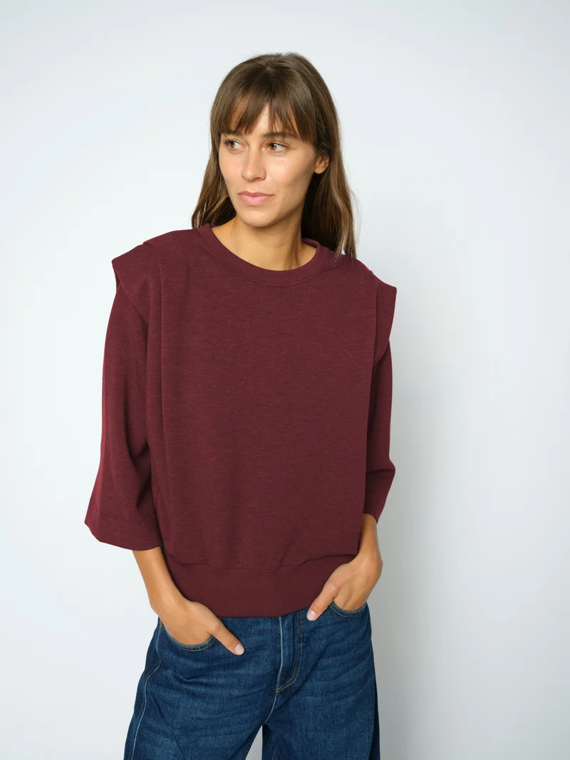 MMMae O-3/4 Sleeve Sweatshirt