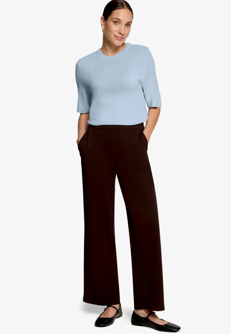 Hose Casual 7/8 Länge, Chocolate Plum
