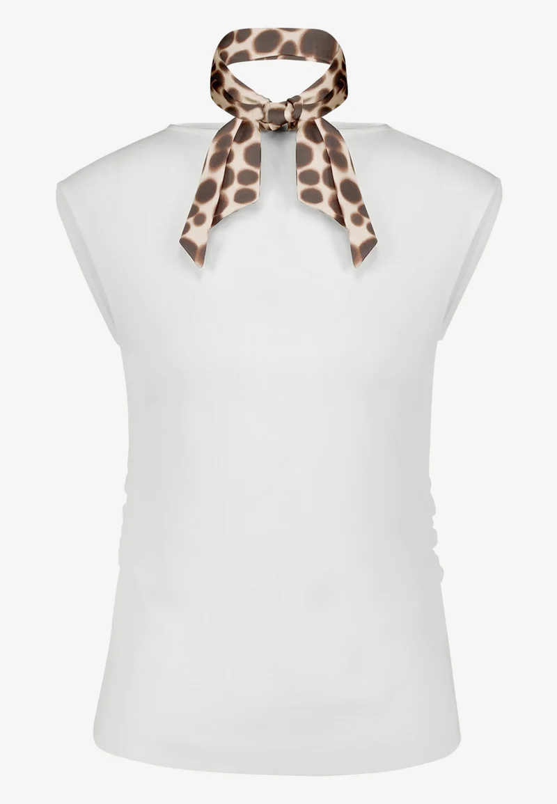 Shirt Kurz ohne Arm, Offwhite