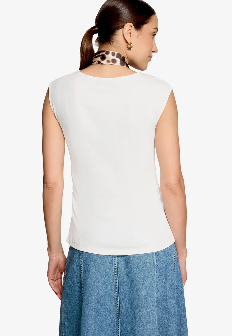 Shirt Kurz ohne Arm, Offwhite