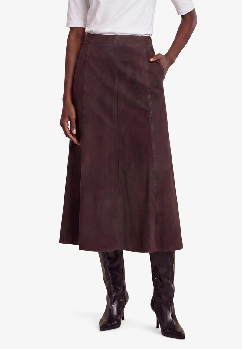 Rock Mittellang Casual, Chocolate Plum
