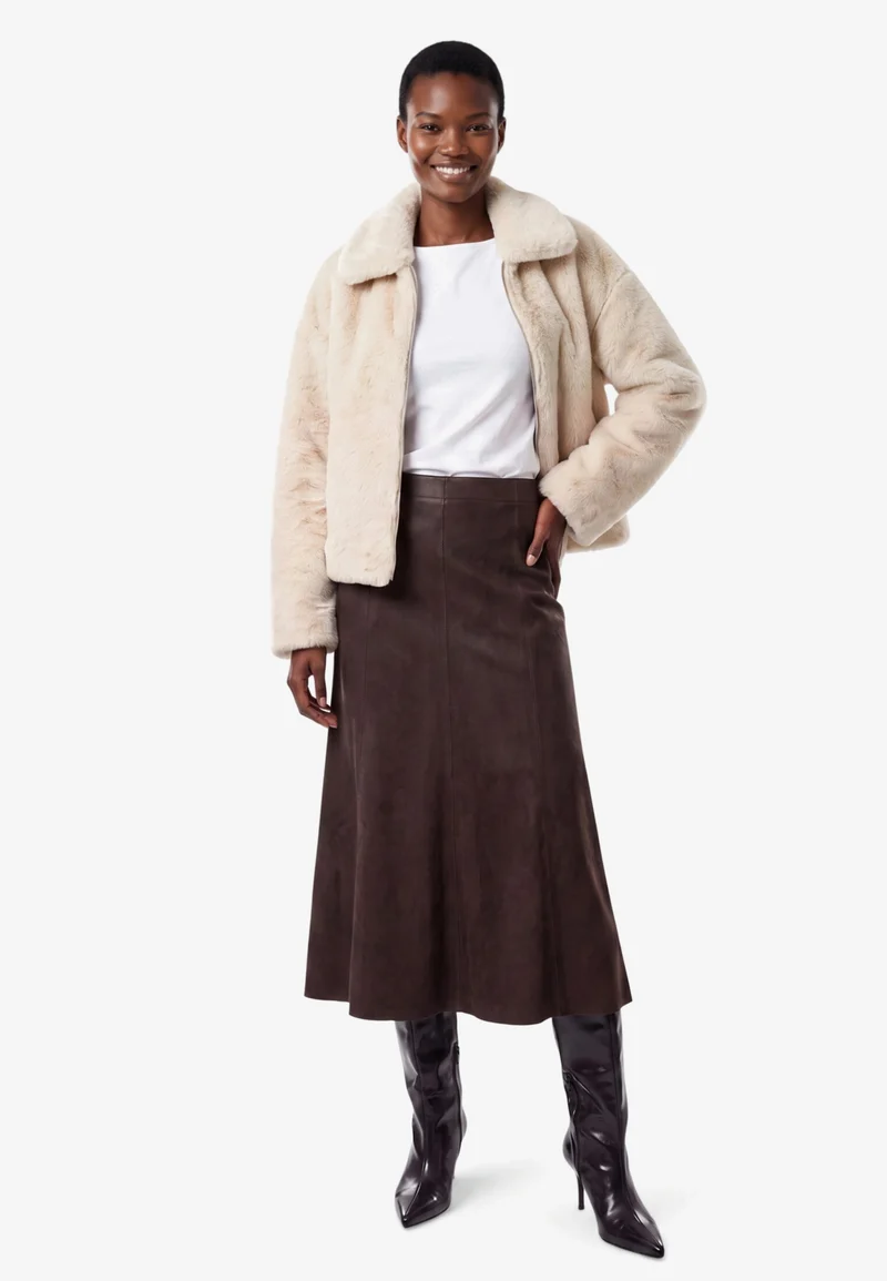 Rock Mittellang Casual, Chocolate Plum