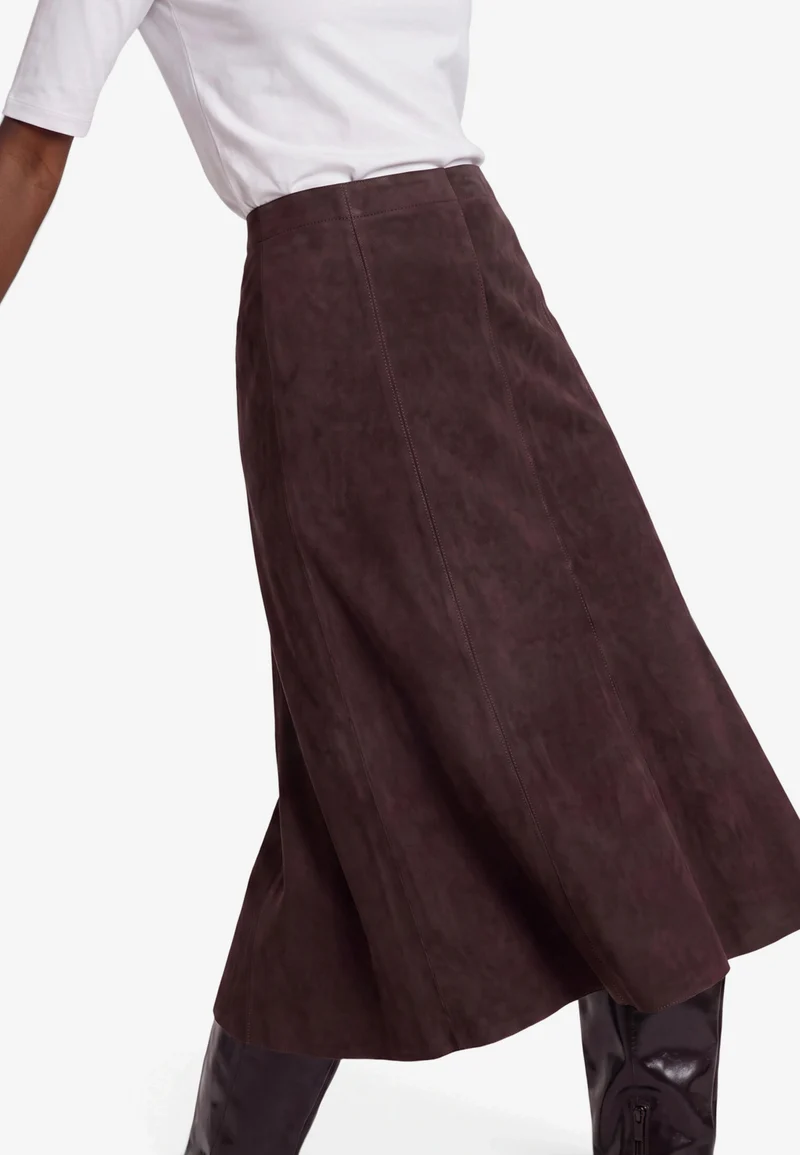 Rock Mittellang Casual, Chocolate Plum