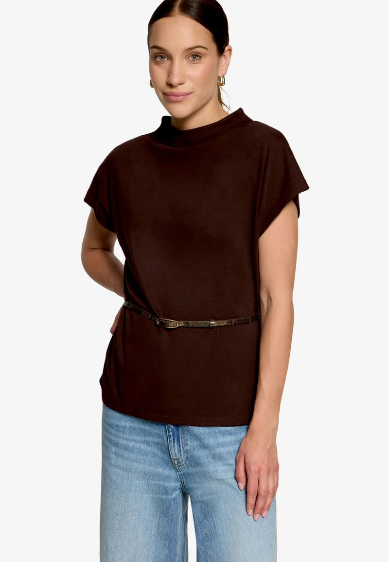 Shirt Kurz 1/2 Arm, Chocolate Plum