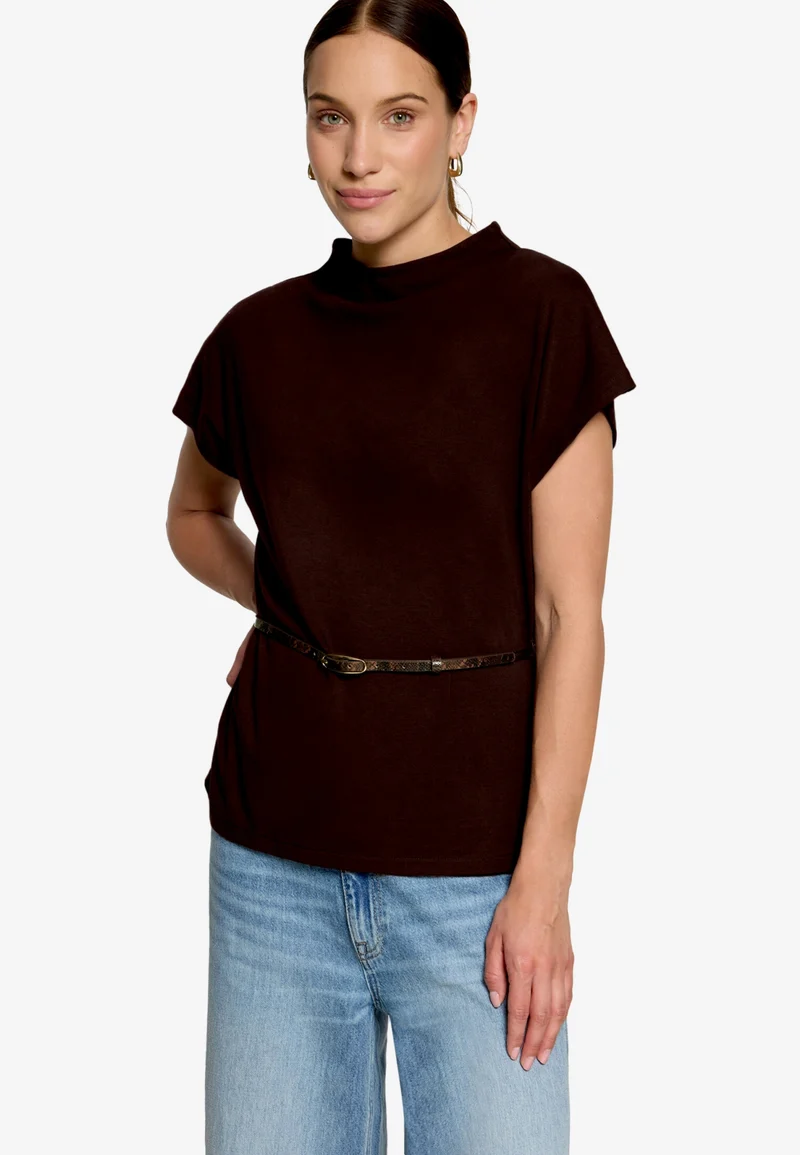 Shirt Kurz 1/2 Arm, Chocolate Plum