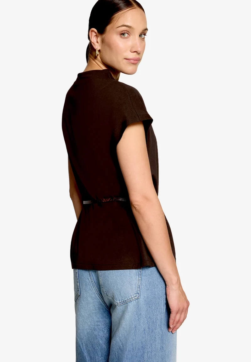 Shirt Kurz 1/2 Arm, Chocolate Plum