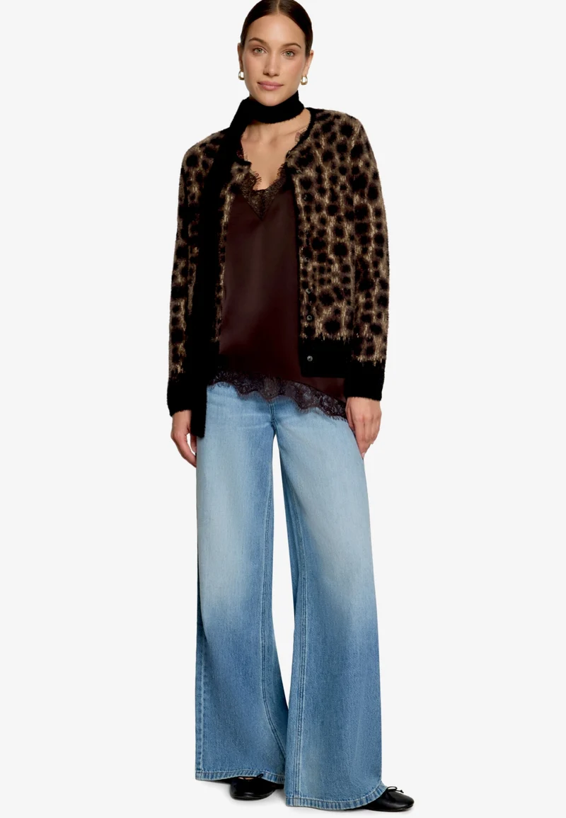 Bluse Kurz ohne Arm, Chocolate Plum