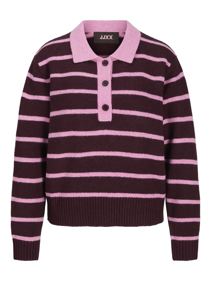 JXRUBY POLO NECK KNIT SN, Orchid Smoke