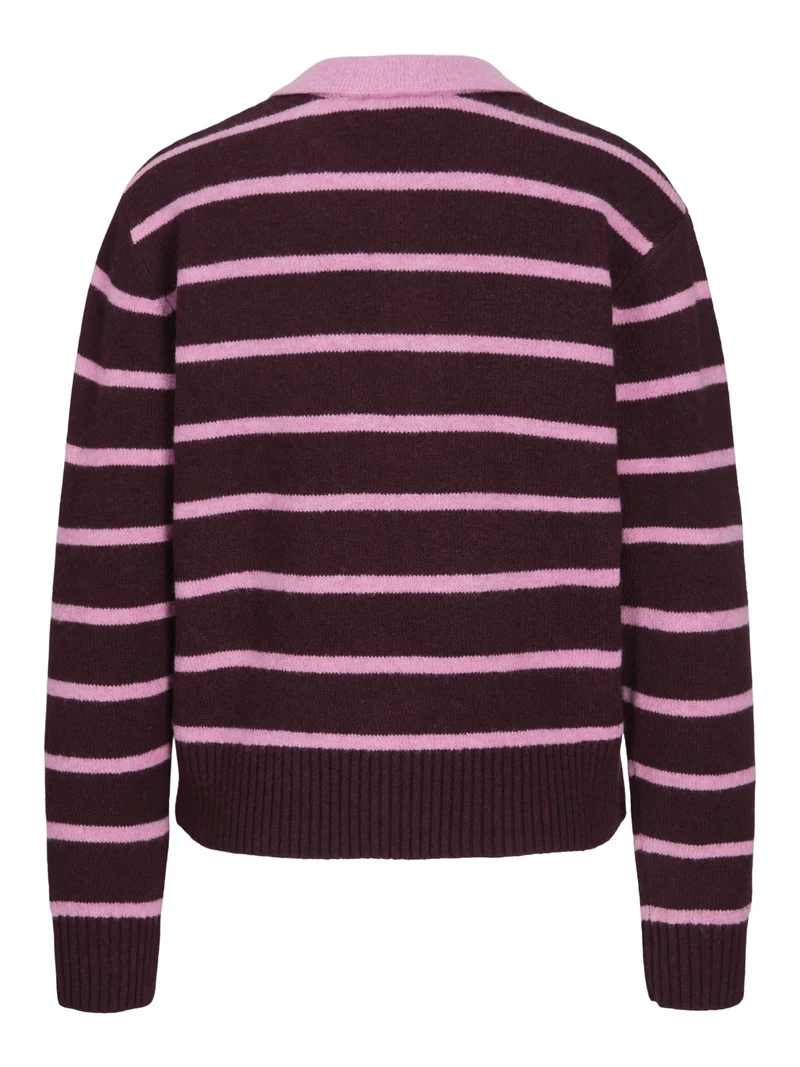 JXRUBY POLO NECK KNIT SN, Orchid Smoke
