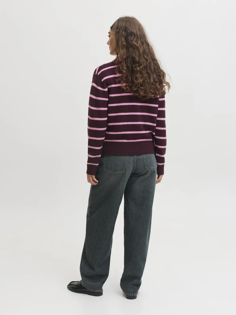 JXRUBY POLO NECK KNIT SN, Orchid Smoke