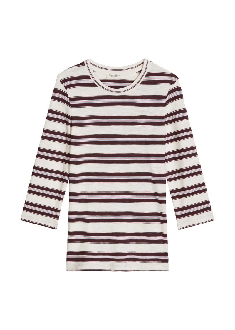T-Shirt, Shortsleeve, Crew Neck, Medium Beige_Multi_03
