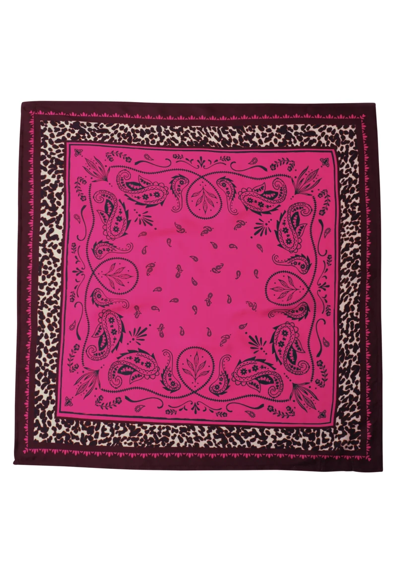 Studio_Printed Nicki Satin Squ, multicolor