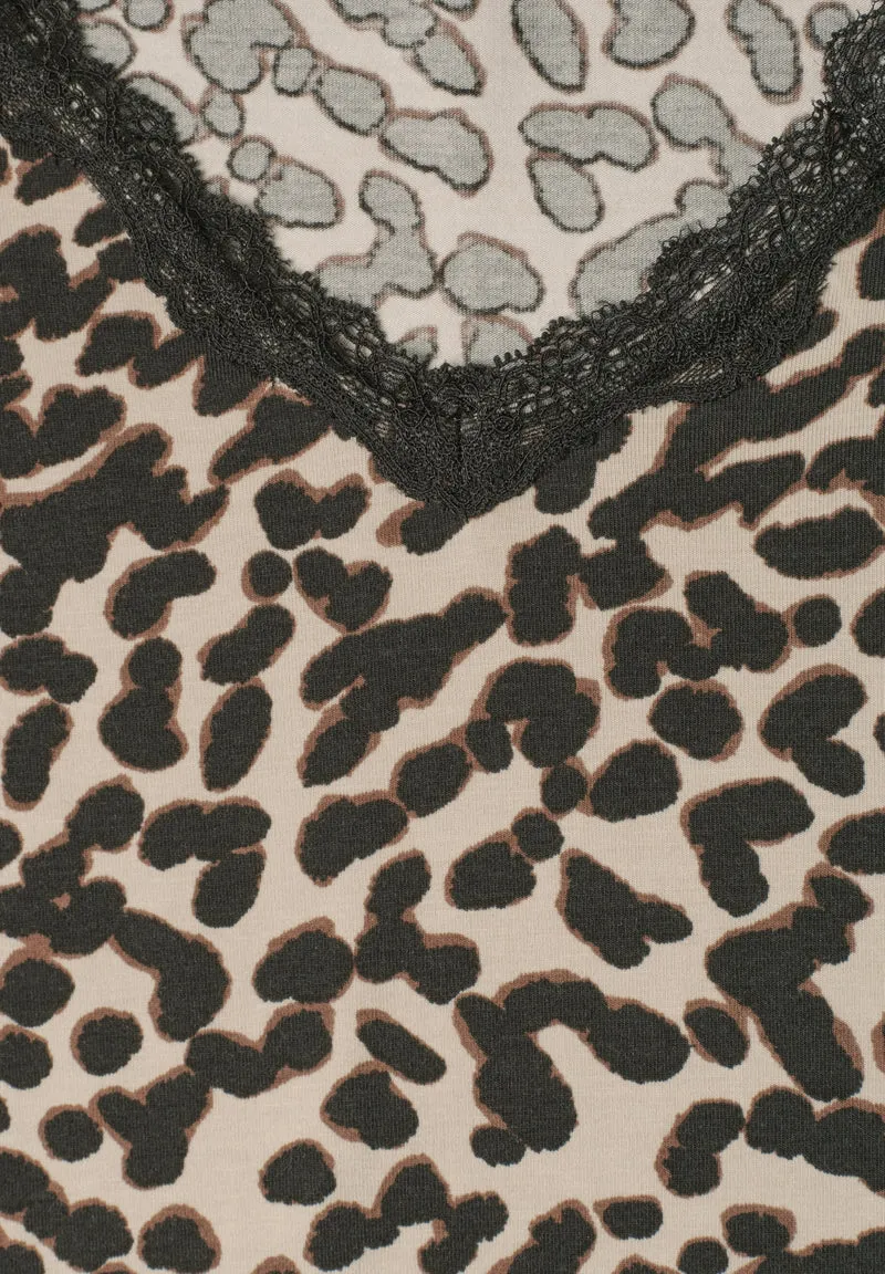 LTD QR Studio_Printed shirt w., Black