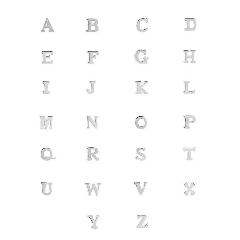 Isabel Bernard Saint Germain Rachel 14 Karat | Weißgold Initiale Armband IB320041-Z