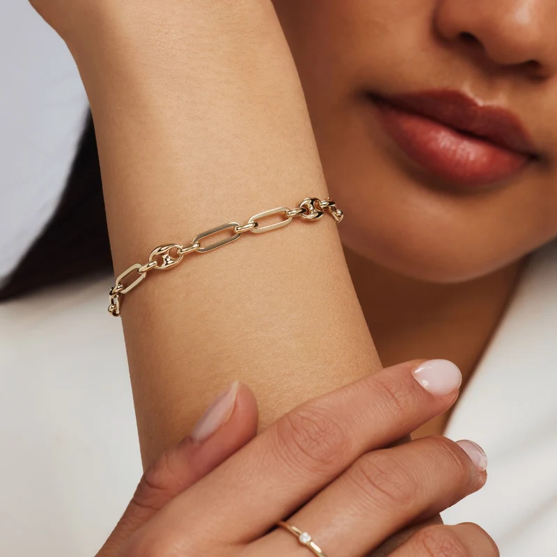 Isabel Bernard Aidee Demie 14 Karat | Gold Kettenarmband IB320095