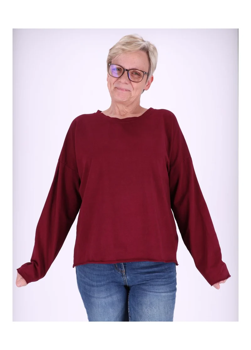 Splash of Color Sweatshirt Damen Raglanärmel