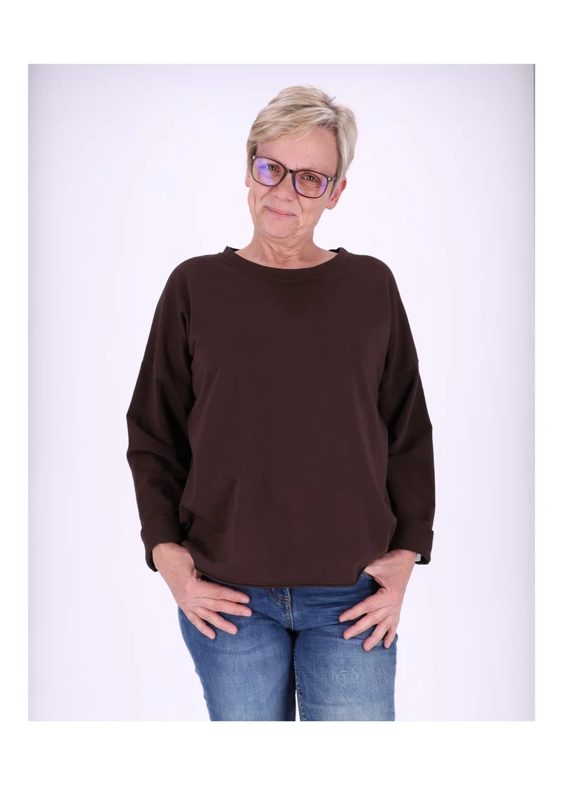 Splash of Color Sweatshirt Damen Raglanärmel