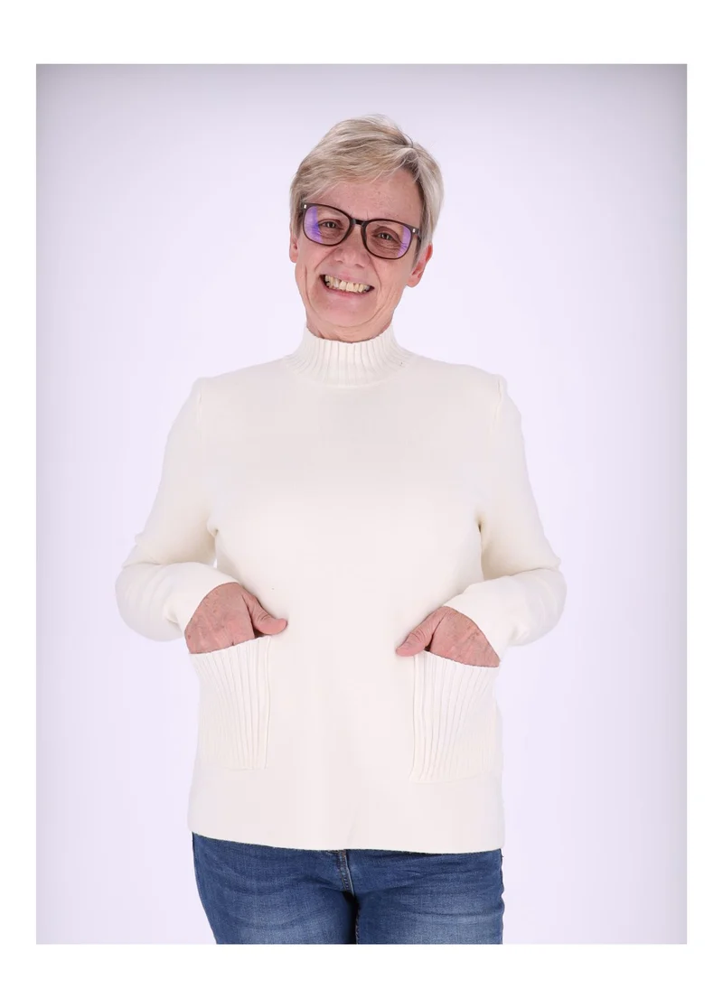 Splash of Color Strickpullover Damen