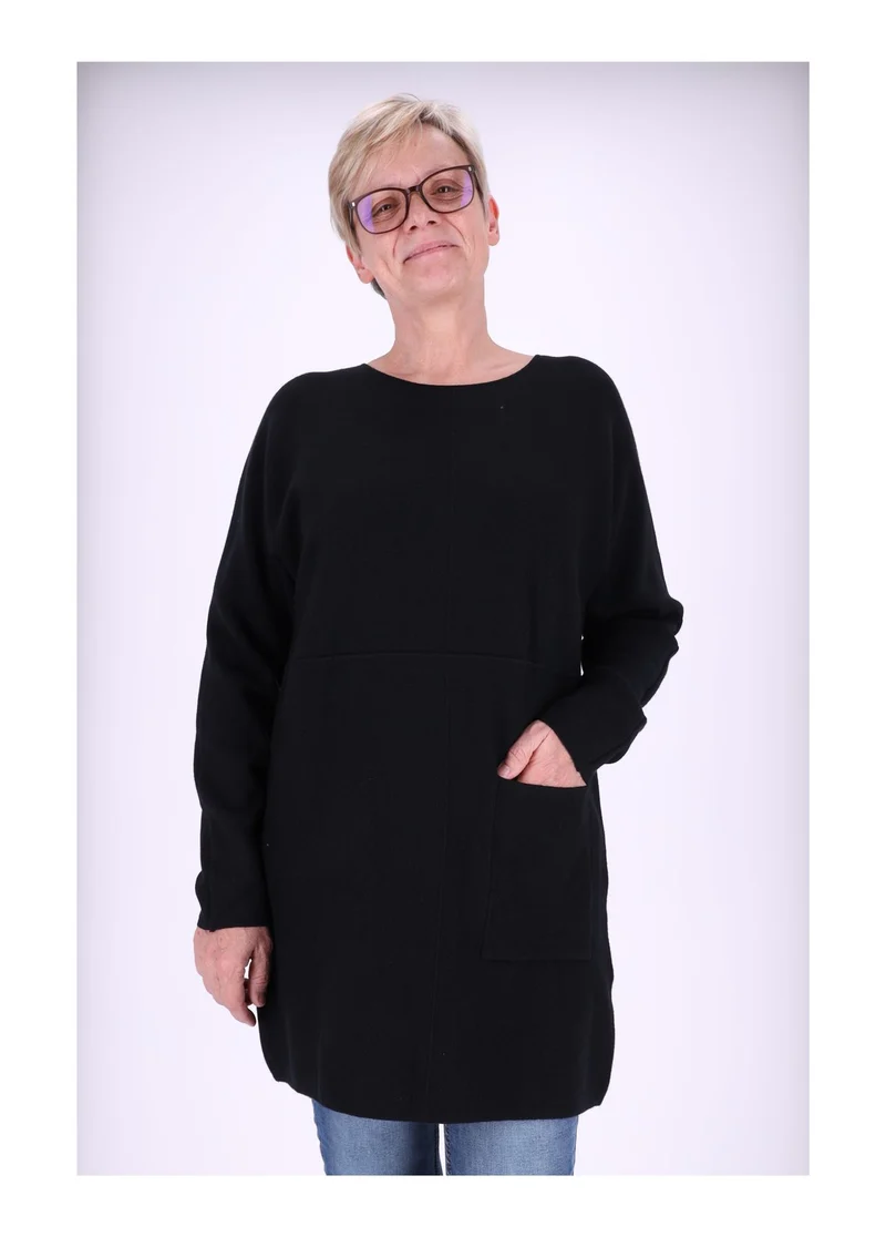 Splash of Color Strick Longshirt Damen