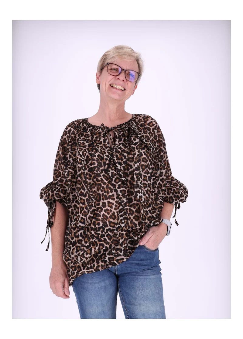Blusenshirt Leo - Splash of Color