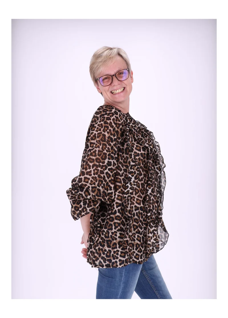 Blusenshirt Leo - Splash of Color