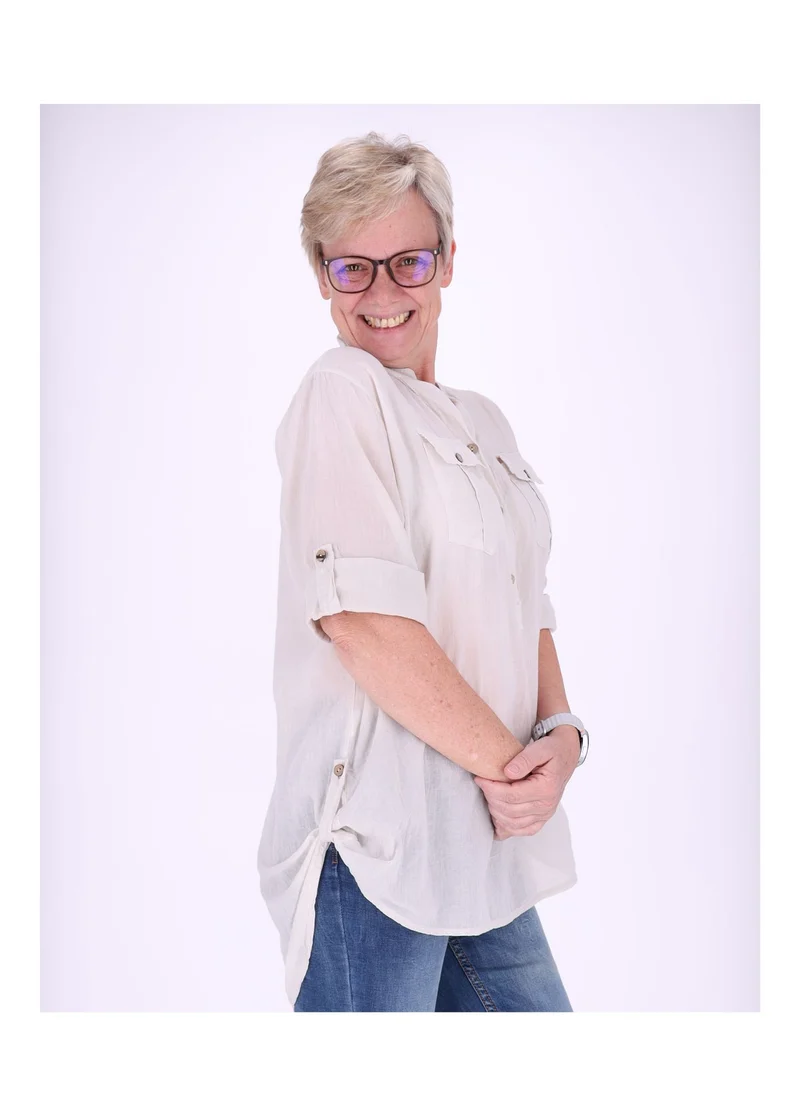 Splash of Color Blusenshirt Damen