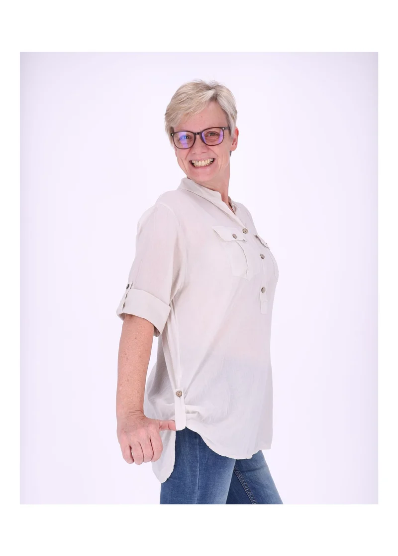 Splash of Color Blusenshirt Damen