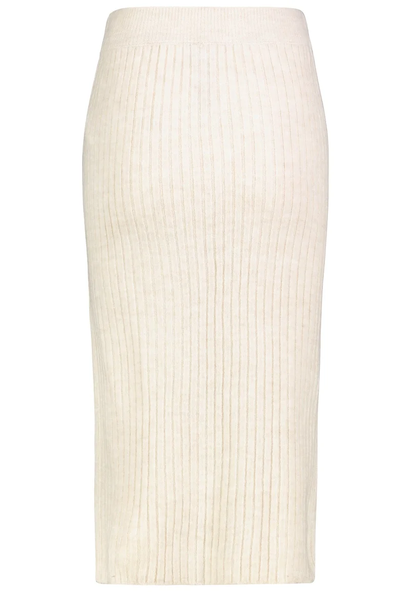 Authentic Style Rippe Strickrock Midi