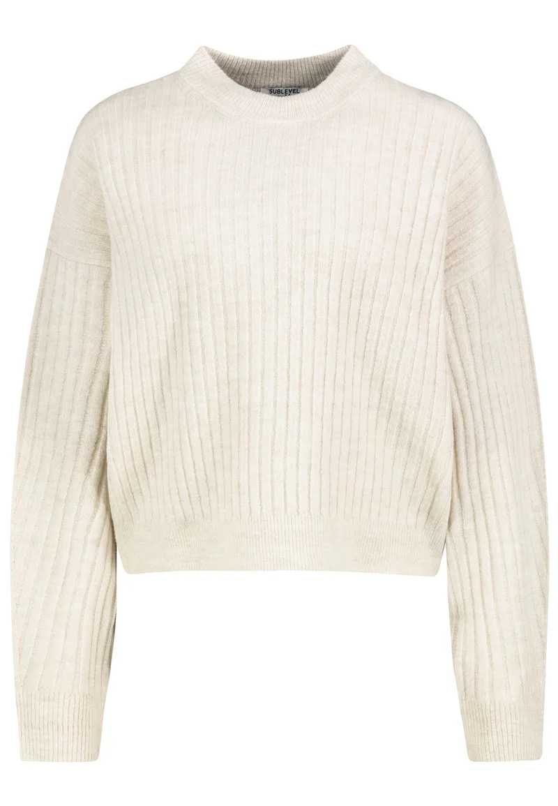 Authentic Style Strick Pullover Rundhal