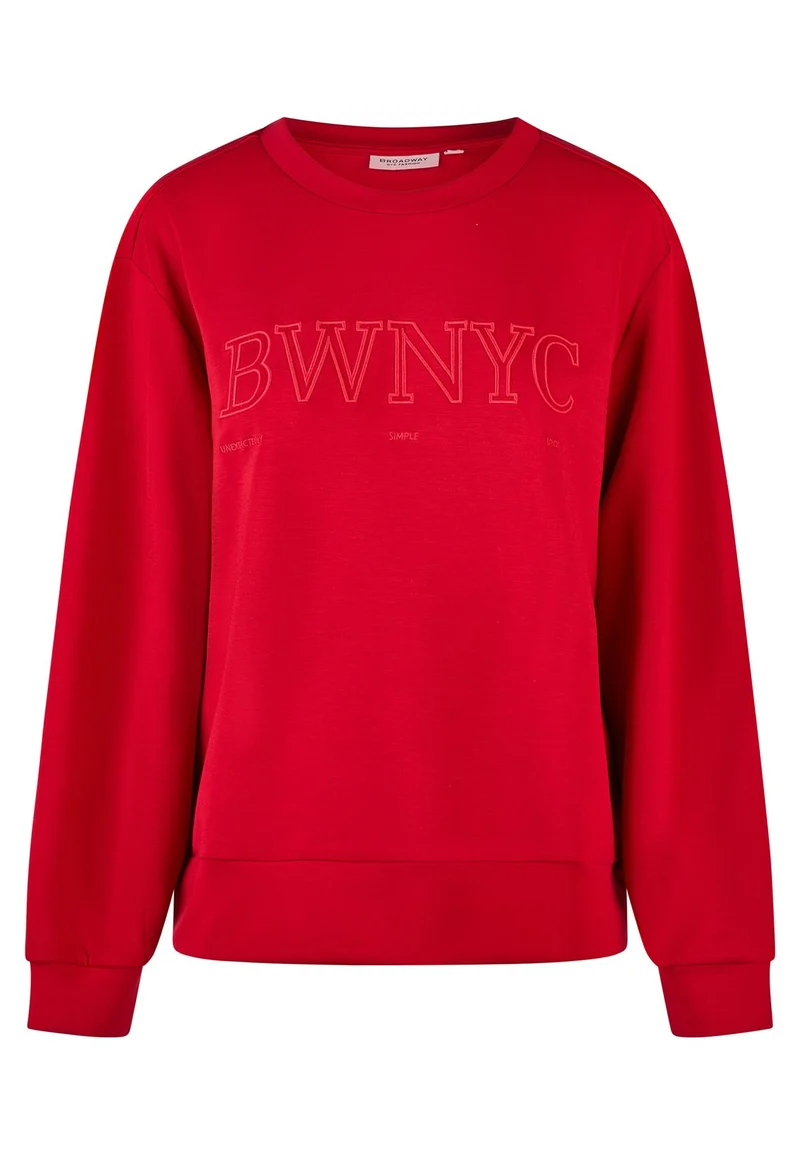 Broadway NYC Sweatshirt Damen Oversize