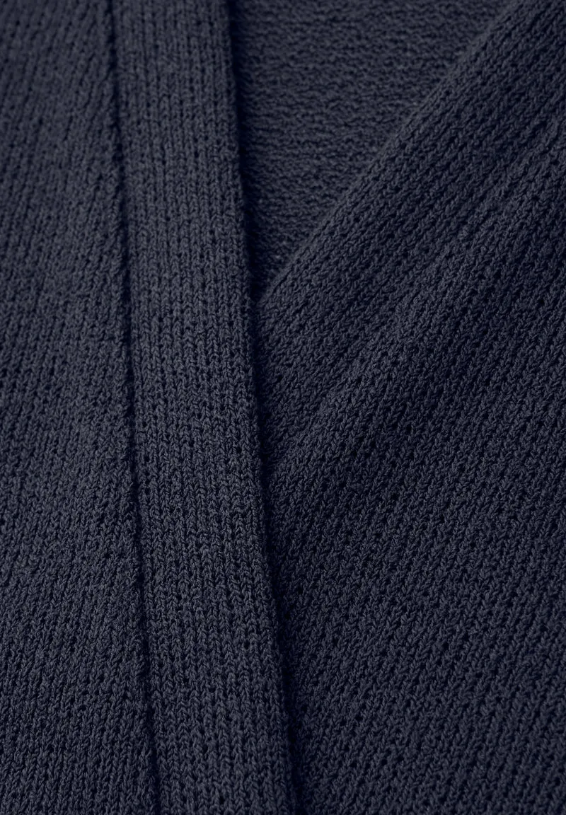 Style QR Nette new summer knit, shadowed navy